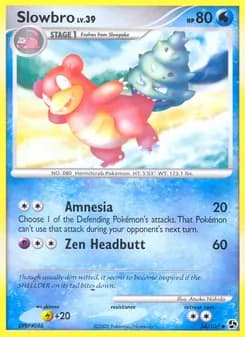 Slowbro card in English