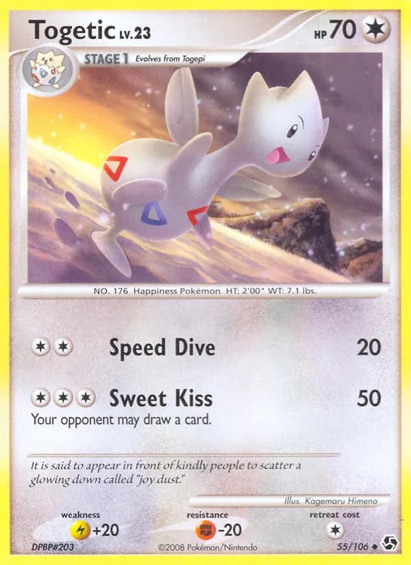 Togetic card in English