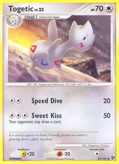 Togetic card in English