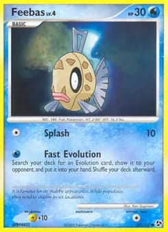 Feebas card in English