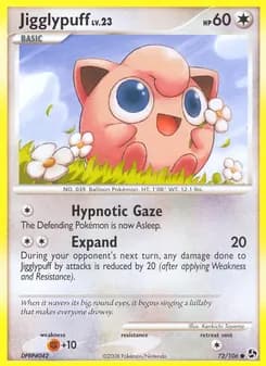 Jigglypuff card in English