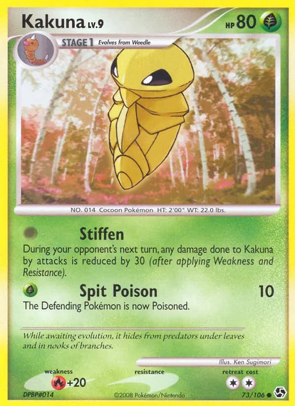 Kakuna card in English