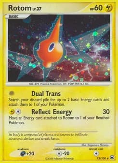 Rotom card in English