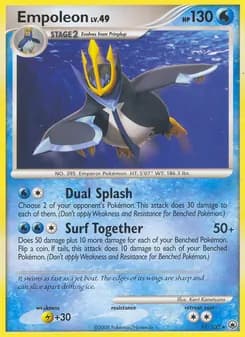 Empoleon card in English
