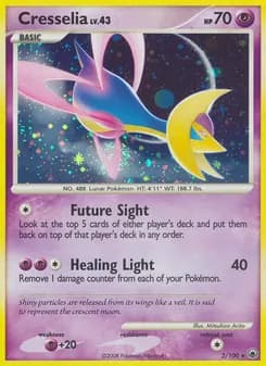 Cresselia card in English