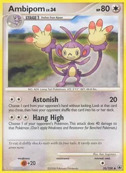 Ambipom card in English