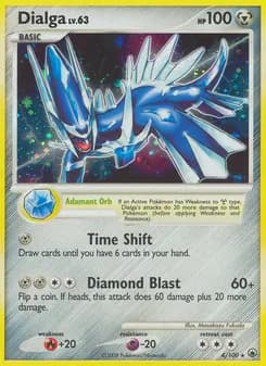 Dialga card in English
