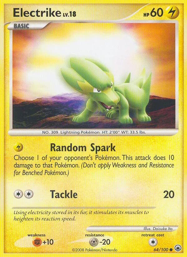 Electrike card in English
