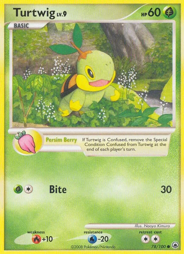 Turtwig card in English