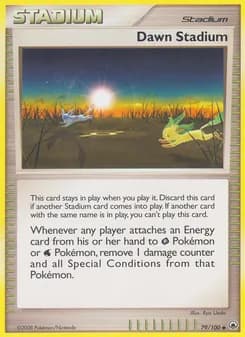 Dawn Stadium card in English