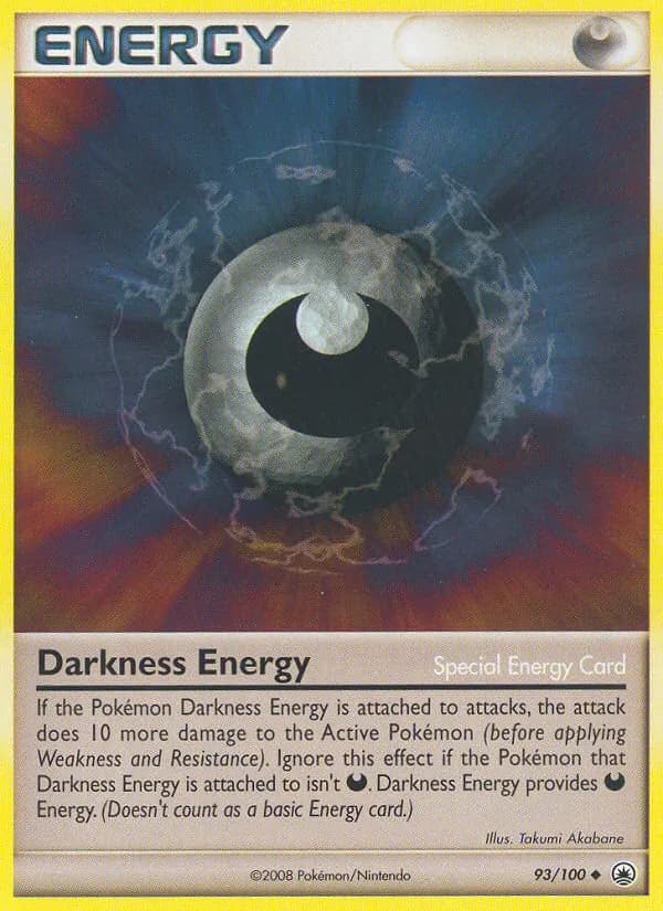Darkness Energy card in English