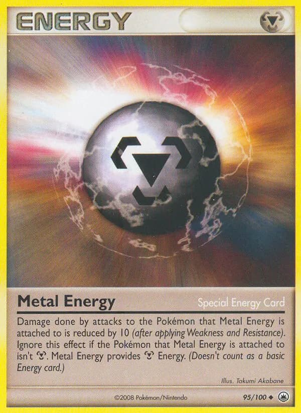 Metal Energy card in English