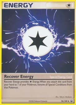Recover Energy card in English
