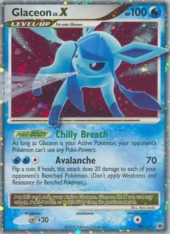 Glaceon card in English