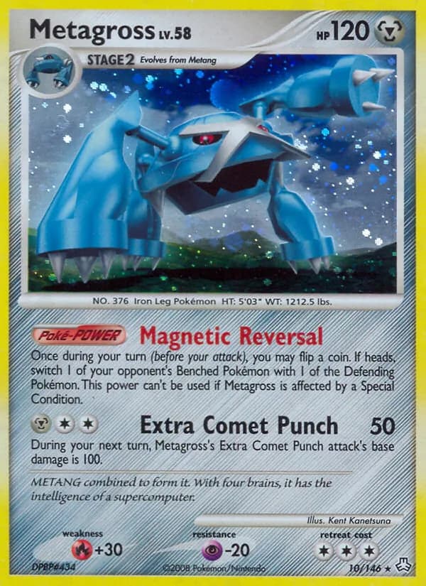 Metagross card in English