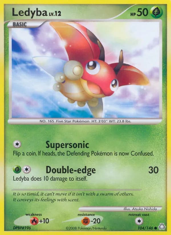 Ledyba card in English
