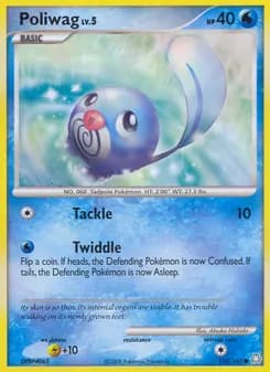 Poliwag card in English