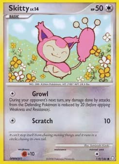 Skitty card in English