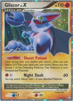 Gliscor card in English