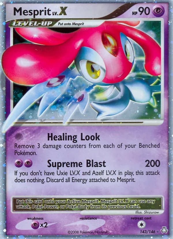 Mesprit card in English