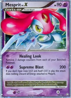Mesprit card in English