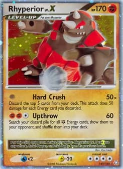 Rhyperior card in English