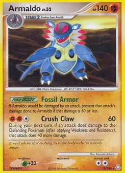 Armaldo card in English