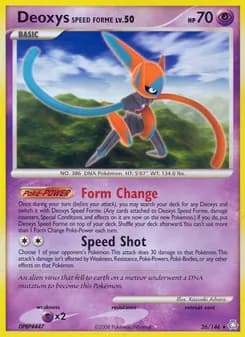 Deoxys Speed Forme card in English