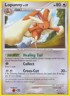 Lopunny card in English