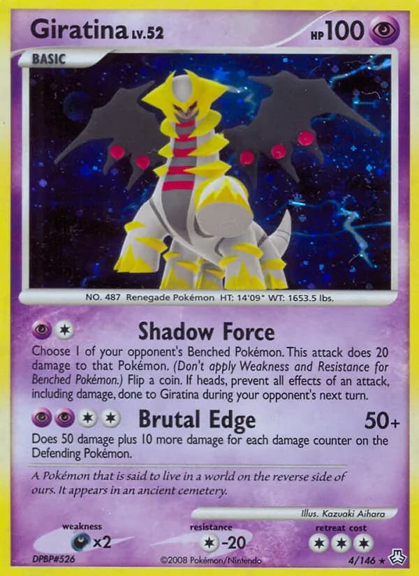 Giratina card in English