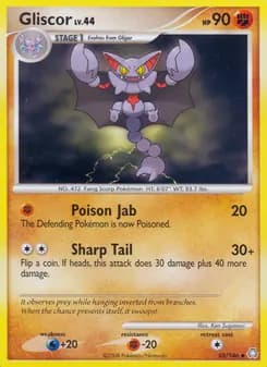 Gliscor card in English