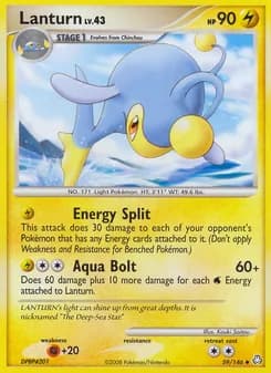 Lanturn card in English