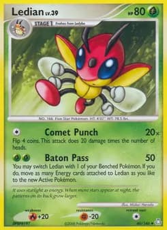 Ledian card in English