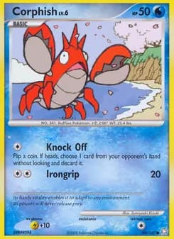 Corphish card in English