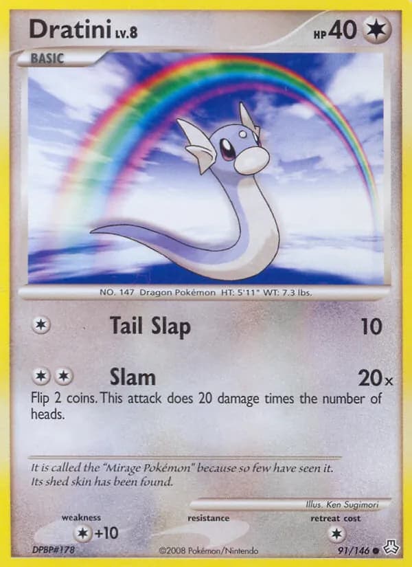 Dratini card in English