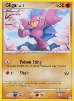 Gligar card in English
