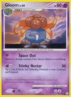 Gloom card in English