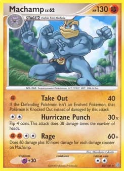 Machamp card in English