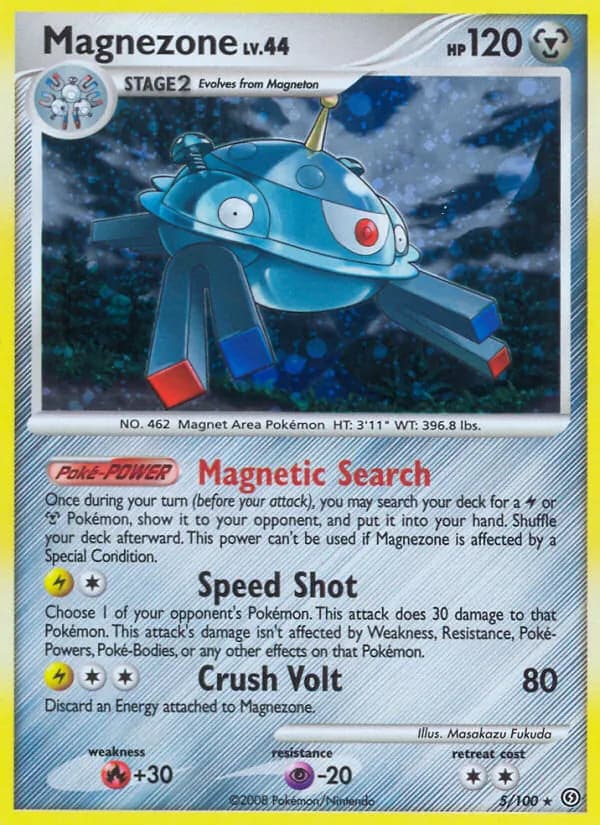 Magnezone card in English