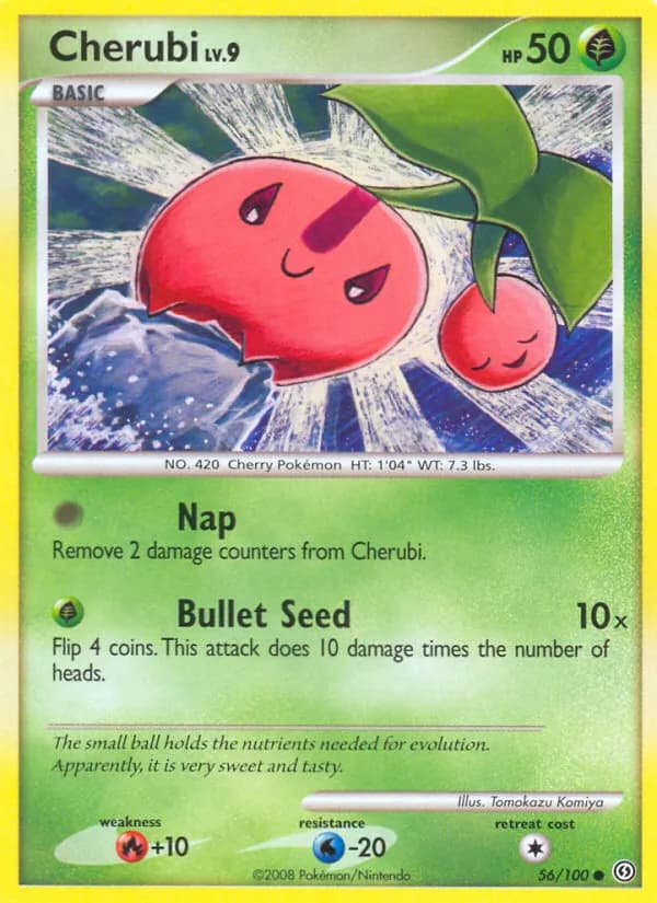 Cherubi card in English