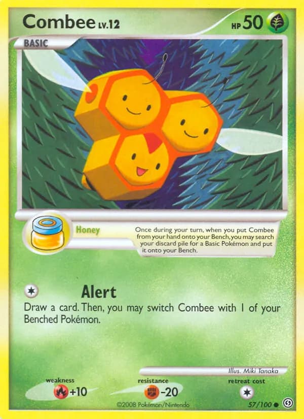 Combee card in English