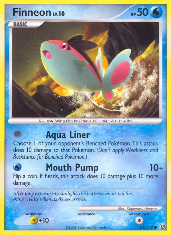 Finneon card in English