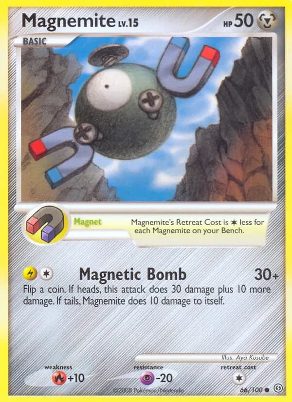 Magnemite card in English