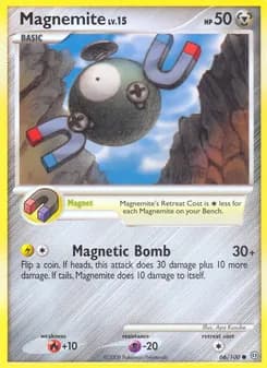 Magnemite card in English