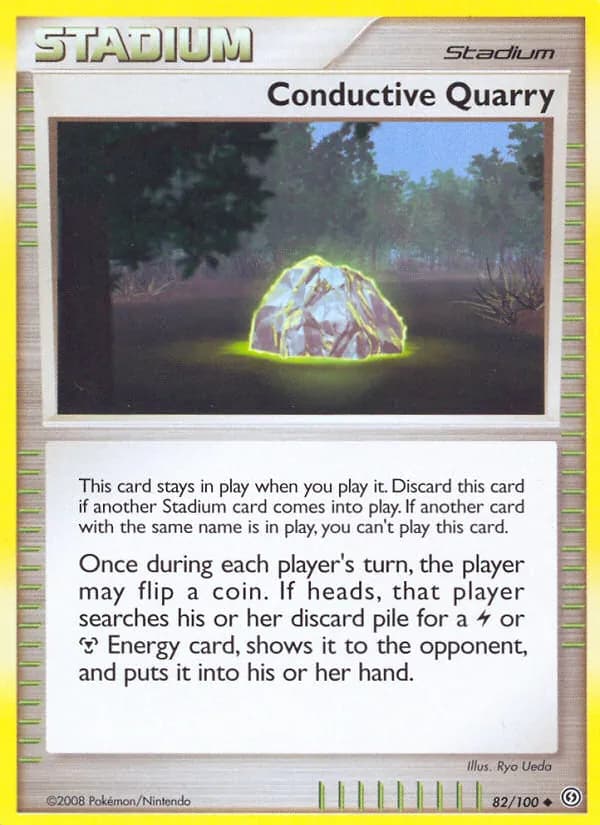Conductive Quarry card in English