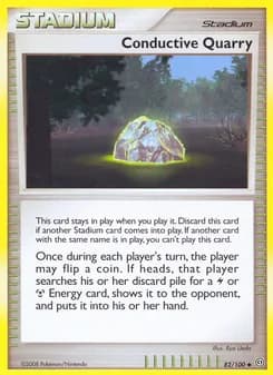 Conductive Quarry card in English