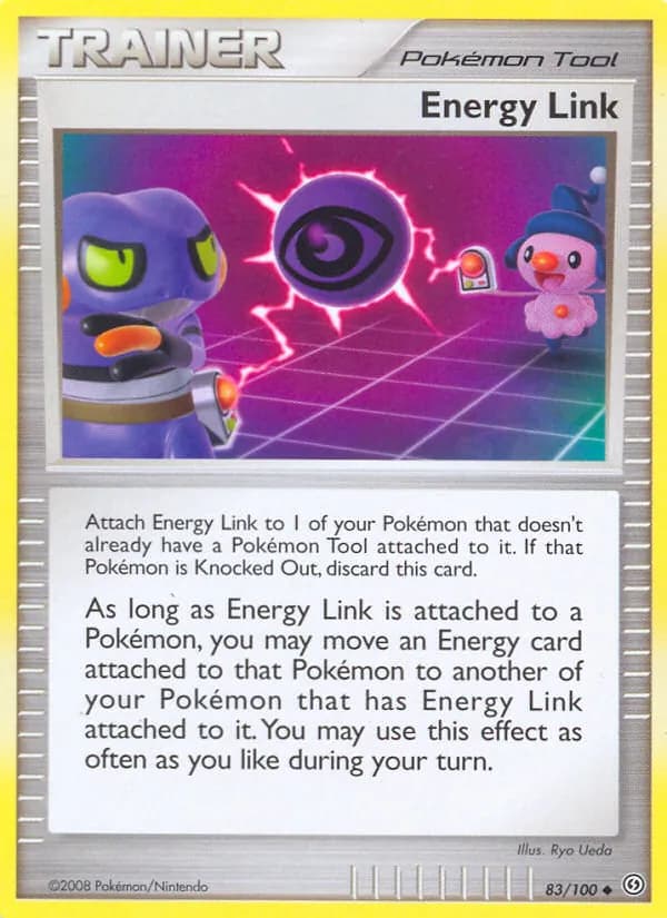 Energy Link card in English