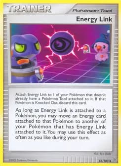 Energy Link card in English