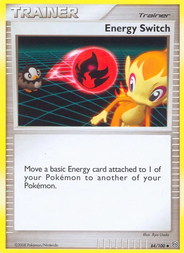 Energy Switch card in English