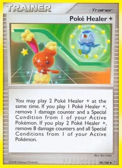 Poké Healer + card in English